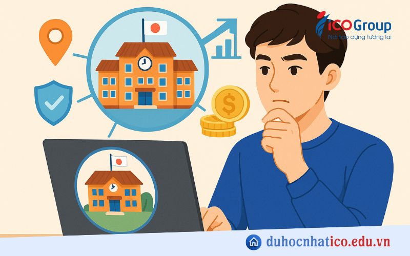 tieu chi chon truong nhat ngu du hoc