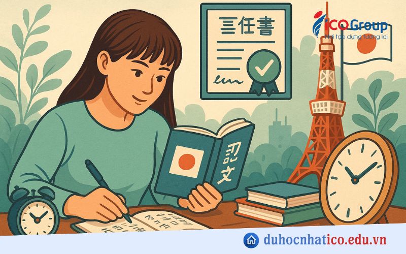 yeu cau tieng nhat de du hoc